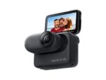 Insta360 Cámara deportiva - Insta360 GO 3S, 4K, 140 min Autonomía, 140 min Autonomía, Pantalla táctil abatible 2.2", 128GB, Negro Medianoche