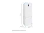 Candy Frigorífico combi - Candy CCG5T718EW1, No Frost, 185.5 cm, Ancho especial 70 cm, 442 l, Tecnología Circle Fresh, Blanco - Imagen 4