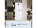 Candy Frigorífico combi - Candy CCG5T718EW1, No Frost, 185.5 cm, Ancho especial 70 cm, 442 l, Tecnología Circle Fresh, Blanco - Imagen 7