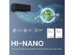 Aire acondicionado Split 1 x 1 - Hisense Uni Pure Black HB25, 2500 fg/h, Wi-Fi, Filtro Hi Nano, IA Smart, Negro - Imagen 3