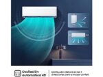Hisense Aire acondicionado Split 1 x 1 - Hisense Uni Pure HB35, 3000 fg/h, Wi-Fi, Filtro Hi Nano, IA Smart, Blanco - Imagen 7