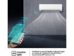 Hisense Aire acondicionado Split 1 x 1 - Hisense KC25 Smart Clima, 2500 fg/h, Wi Fi, Autolimpieza, Blanco - Imagen 4