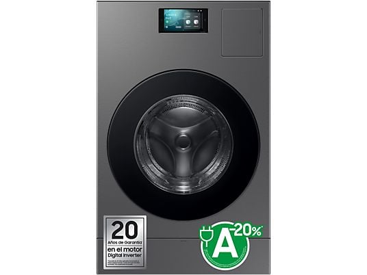 1594521_1 Samsung REACONDICIONADO Seminuevo Excelente Lavadora secadora - Samsung WD18DB8995BZT2, 18 kg + 11 kg, 1000 rpm, 22 programas, AI Laundry Combo™, Clas - Imagen 1