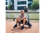 smartGyro Patinete eléctrico - smartGyro Raptor EVO, Tipo 1 / VPL, Potencia Nominal 1000W, Carga máx. 110 kg, 16000 mAh, 25 km/h, Azul - Imagen 5