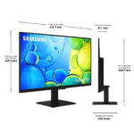 SAMSUNG TV LED 27" - SAMSUNG TU27F6005FKXXC/FHD, Full-HD, Hyper Real, Smart TV, DVB-T2 (H.265), Negro - Imagen 2