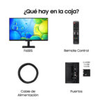 SAMSUNG TV LED 27" - SAMSUNG TU27F6005FKXXC/FHD, Full-HD, Hyper Real, Smart TV, DVB-T2 (H.265), Negro - Imagen 3