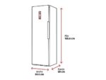 Hisense Frigorífico una puerta - Hisense RL3K370SEWE, No Frost, 185.6 cm, 372 l, Kitchen Fit, Wi Fi, Blanco - Imagen 2
