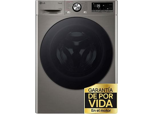 1595692_1 LG REACONDICIONADO Seminuevo Bueno Lavadora secadora - LG F4DR7011AGS, 11kg / 6kg, 1400 rpm, 14 programas, AI Direct Drive ™, Steam™, Inox antihuellas - Imagen 1