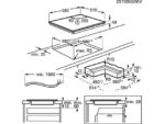 AEG Placa inducción - AEG TI63IQ10IZ, 3 zonas, Zona grande 28 cm, SaphirMatt, 58 cm, Negro Mate - Imagen 2