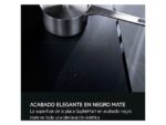 AEG Placa inducción - AEG TI63IQ10IZ, 3 zonas, Zona grande 28 cm, SaphirMatt, 58 cm, Negro Mate - Imagen 8