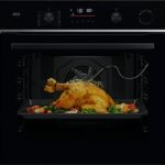 AEG Horno a vapor - AEG TR6PB531SB, Multifunción, Pirolítico, 72 l, Conectividad, 60 cm, Negro
