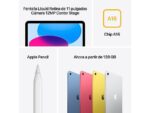 Apple iPad (11ªgen), 128GB, Azul, WiFi, 11", Retina, Chip A16 Bionic, iPadOS 18, Cable de carga USB‑C, Sin Adaptador de corriente - Imagen 7