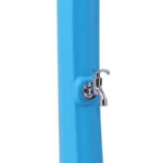 PRODUCTOS Ducha solar de piscina - PRODUCTOS QP Foliage 35L con lavapiés Azul - Imagen 4