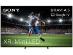 Sony TV LED 75" - Sony Bravia 5, XR|Mini LED, 4K HDR, Google Smart TV, Gaming PS5,120Hz, IMAX Enhanced, Dolby Atmos/Vision, Chromecast, AirPlay2, 75XR