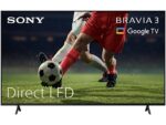 Sony TV LED 43" - Sony Bravia 3, Direct LED, 4K HDR Processor X1 con IA, Smart TV (Google TV), TDT HD, DVB-T2, Dolby Atmos/Vision, Chromecast, Eco, 43