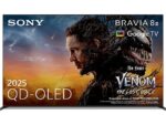 Sony TV QD-OLED 65" - Sony Bravia 8 II, Procesador XR con IA, Smart TV (Google TV), IMAX, Dolby Atmos/Vision, Chromecast, Airplay, PS5, 120Hz, Eco, 65