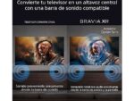 Sony TV QD-OLED 65" - Sony Bravia 8 II, Procesador XR con IA, Smart TV (Google TV), IMAX, Dolby Atmos/Vision, Chromecast, Airplay, PS5, 120Hz, Eco, 65 - Imagen 8