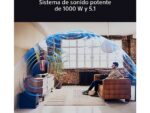 Sony Barra de sonido - Sony BRAVIA Theatre System 6 (HTS60), 5.1 sonido surround, 1000W, Altavoces traseros, Subwoofer, Dolby Atmos, AI Voice Zoom 3, - Imagen 6