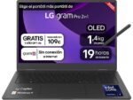 LG Portátil - LG 16T90TP-K.AD88B, 16" WQXGA+, Intel® Evo™ Edition Core™ Ultra 7-255H, 32 GB RAM, 1 TB SSD, Arc™ GPU, W11H
