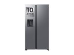 Samsung Frigorífico americano - Samsung Bespoke AI RS70F64KETEF, All Around Cooling, No Frost, 178.4 cm, 640 l, Dispensador agua y hielo, Inox