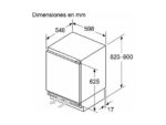 Balay Congelador bajo encimera - Balay 3GUE033F, 85 l , 82 cm, Home Connect, No Frost, Sin panelar - Imagen 2