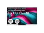 LG TV OLED 83" - LG OLED83C54LA, OLED 4K, Procesador Inteligente α9 AI Processor 4K Gen8, Smart TV, DVB-T2 (H.265), Negro