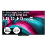 LG TV OLED 83" - LG OLED83C54LA, OLED 4K, Procesador Inteligente α9 AI Processor 4K Gen8, Smart TV, DVB-T2 (H.265), Negro