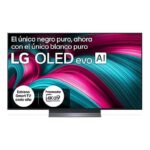 LG TV OLED 55" - LG OLED55C55LA, OLED 4K, Procesador Inteligente α9 AI Processor 4K Gen8, Smart TV, DVB-T2 (H.265), Negro