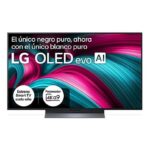 LG TV OLED 48" - LG OLED48C55LA, OLED 4K, Procesador Inteligente α9 AI Processor 4K Gen8, Smart TV, DVB-T2 (H.265), Negro