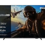 Philips TV LED 50" - Philips 50PUS7000/12, UHD 4K, Smart TV, Dolby Atmos y DTS:X, Titan OS, Negro