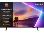 Philips TV QLED 65" - Philips Ambilight 65PUS8510/12, UHD 4K, Titan OS, Smart TV, Pixel Precise Ultra HD, Dolby Atmos, Negro mate
