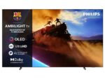 Philips TV OLED 48" - Philips Ambilight 48OLED770/12, UHD 4K, Philips P5, Smart TV, Dolby Atmos; DTS:X, Negro mate