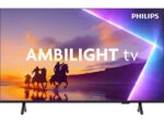 Philips TV QLED 85" - Philips Ambilight 85PUS8510/12, UHD 4K, Titan OS, Smart TV, Pixel Precise Ultra HD, Dolby Atmos, Negro mate