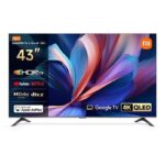 Xiaomi TV QLED 43" - Xiaomi 43 A PRO, QLED 4K, Quad cortex A55, Smart TV, Google TV, Negro