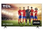 TCL TV QD-Mini LED 65" - TCL 65C6K, 4K HDR Premium, FALD, Smart TV con Google TV, Dolby Vision IQ·Atmos, 144Hz, Wifi
