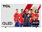 TCL TV QLED 98" - TCL 98P8K, UHD 4K, AiPQ Pro, Smart TV by Google TV, DVB-T2 (H.265), 144 Hz, Compatible con Google Assistant, Negro