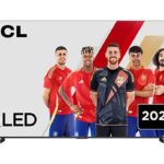 TCL TV QLED 98" - TCL 98P8K, UHD 4K, AiPQ Pro, Smart TV by Google TV, DVB-T2 (H.265), 144 Hz, Compatible con Google Assistant, Negro