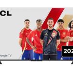 TCL TV LED 43" - TCL 43P6K, UHD 4K, HDR, AiPQ, Google TV, Dolby Atmos, Negro