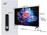 TCL TV LED 43" - TCL 43P6K, UHD 4K, HDR, AiPQ, Google TV, Dolby Atmos, Negro - Imagen 6
