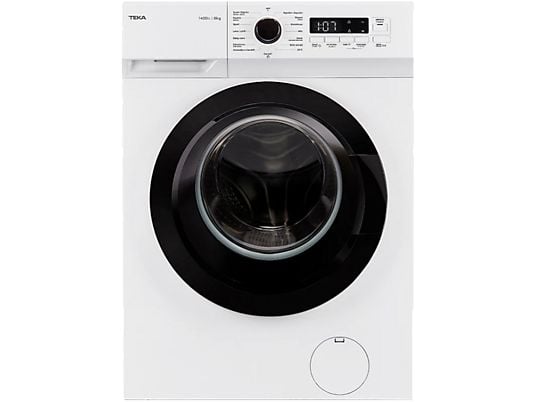 1597669_1 Teka Lavadora carga frontal - Teka WMK 40840 WH, 8 kg, 1400 rpm, 15 programas, Blanco - Imagen 1