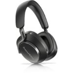 Bowers Auriculares inalámbricos - Bowers & Wilkins Px8, Circumaurales, Bluetooth, Cancelación de Ruido, 30h Autonomía, Negro