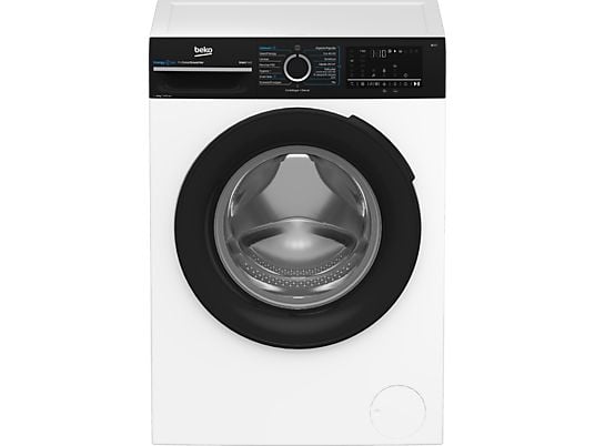 1597802_1 REACONDICIONADO Seminuevo Bueno Lavadora carga frontal - Beko BM3WFU41041W, 10 kg, 1400 rpm, 15 Programas, Inverter, Función Vapor, Ener - Imagen 1