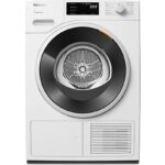Miele Secadora bomba de calor - Miele TWD 640, 9 kg, 10 Programas, Libre Instalación, HygieneDry, AddLoad, Protección Antiarrugas, Blanco