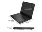HP Portátil gaming - HP OMEN 16-am0008ns, 16" 2K, Intel® Core™ 7 240H, 32GB RAM, 1TB SSD, GeForce RTX™ 5060, Windows 11 Home, Negro - Imagen 6