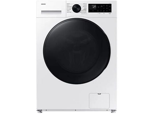 1598405_1 Samsung Lavadora secadora - Samsung WD90DG5G34BEEC, 9kg/5kg 1400 rpm, 13 programas, AI Ecobubble™ Clase E/A-10%, fondo reducido, Blanco - Imagen 1