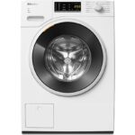 Miele Lavadora carga frontal - Miele WWA120 WCS, 8 kg, 1400 rpm, 12 programas, CapDosing, AddLoad, Blanco loto