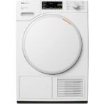Miele Secadora bomba de calor - Miele TWA520WP 8kg Active, 8 kg, 12 Programas, EcoDry, FraganceDos, Blanco loto