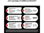 LG TV QNED 86" - LG 86QNED86A6A, UHD 4K, Procesador Inteligente α8 AI Processor 4K Gen2, Smart TV, DVB-T2 (H.265), Charcoal Black - Imagen 4