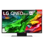 LG TV QNED MiniLED 43" - LG 43QNED87A6D, UHD 4K, Procesador Inteligente α7 AI Processor 4K Gen8, Smart TV, DVB-T2 (H.265), Ashed Blue