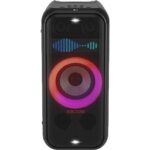 LG Altavoz de gran potencia - LG X BOOM DXL7T, 250W, Bluetooth, Karaoke, luces y pantallas LED, Resistencia al agua IPX4, Autonomía 20h, Negro